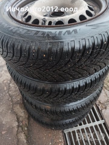 Зимни гуми с метални джанти 15 opel , снимка 1 - Гуми и джанти - 39295890