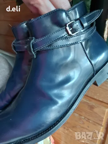 Bologna 🇮🇹  Size 38-39 100% Кожа Уникални боти, снимка 7 - Дамски боти - 49340750