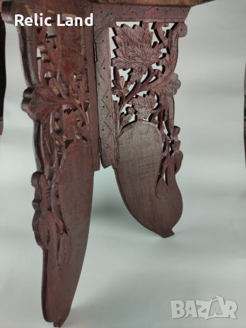 Сгъваема азиатска масичка , снимка 9 - Антикварни и старинни предмети - 43330780