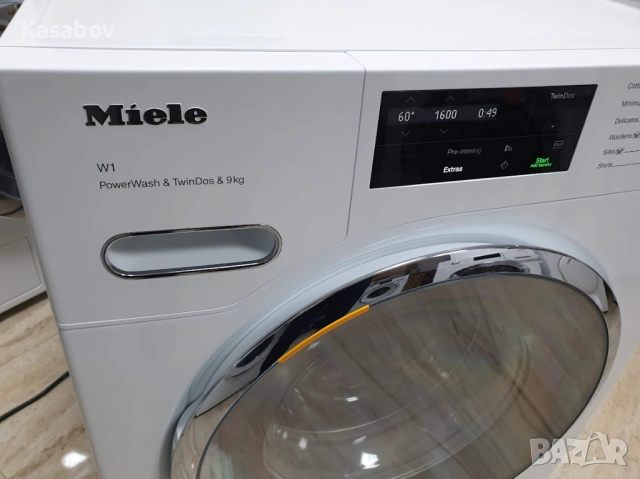 UK Miele 1600rpm 9кг Wi-Fi TwinDos Пералня Миеле 12м Гаранция, снимка 13 - Перални - 53266022