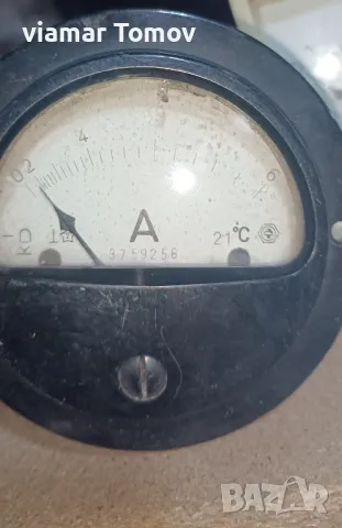 амперметри на  рбхват 6 А, снимка 1