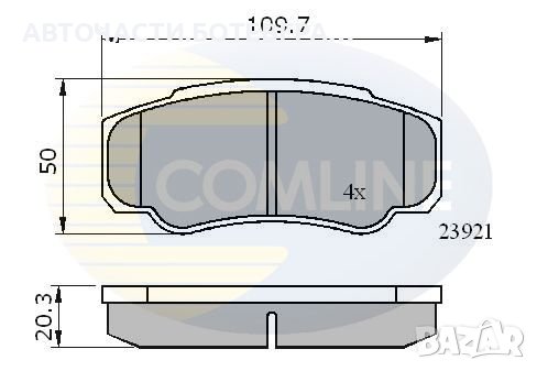 Комплект дискови накладки, снимка 1 - Части - 43818063