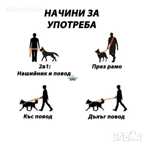 Повод за куче за свободни ръце на стопанина Джогинг колан за куче Hands Free повод за куче, снимка 10 - За кучета - 48958347
