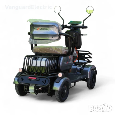 Електрическа четириколка с 3 места Х4 1500W / 48V / 20Ah - Gray, снимка 3 - Мотоциклети и мототехника - 51271780