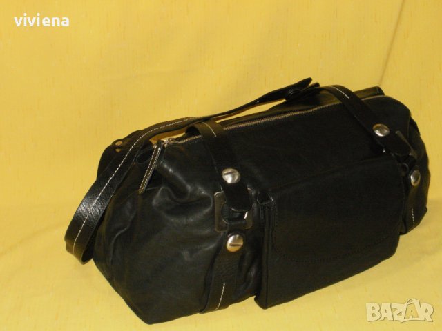 NOVA, голяма дамска чанта естествена кожа, снимка 3 - Чанти - 37816991