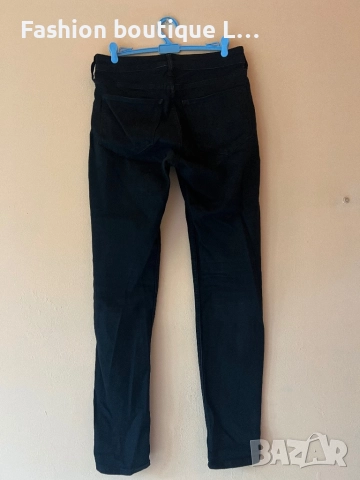 Черни дънки 26 размер и състав 82% памук и еластант 👖👖👖, снимка 2 - Дънки - 52376155