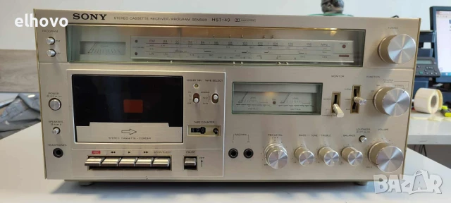 Stereo Cassette Receiver Sony HST-49, снимка 2 - Ресийвъри, усилватели, смесителни пултове - 51338197