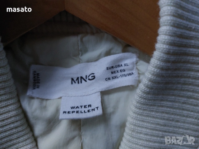 Mango - бяло зимно яке, снимка 2 - Якета - 53149841