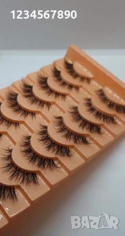 4D Мигли 10 чифта в кутия, снимка 4 - Декоративна козметика - 53165250