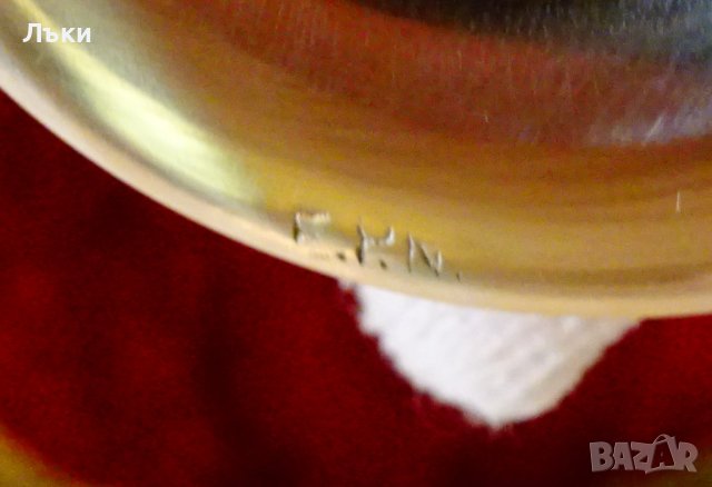 Английски бронзови чаши,барок,маркирани. , снимка 5 - Антикварни и старинни предмети - 43849770