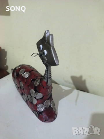 Страхотна Метална Пластика-Котка, снимка 9 - Колекции - 52510765