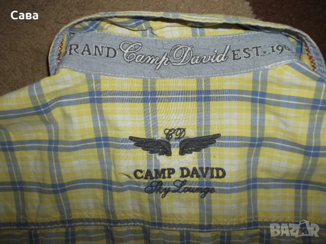 Ризи CAMP DAVID  мъжки,Л-ХЛ, снимка 18 - Ризи - 50291791