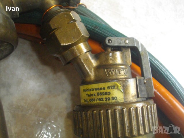 Оксижен Резак 33,5 см с 5м. Маркучи и Редуцир Вентил-2 Манометри/Клапан, снимка 6 - Други инструменти - 40431381