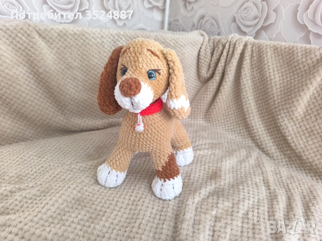 Снежен човек, амигурум, ръчна изработка, снимка 12 - Плюшени играчки - 52707995