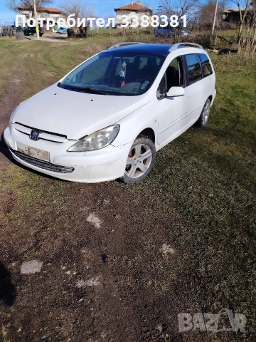 пежо 307 хди, снимка 2 - Автомобили и джипове - 52954218