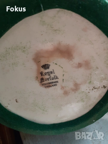 Старо английско буре за уиски барел порцелан, снимка 6 - Антикварни и старинни предмети - 53370090