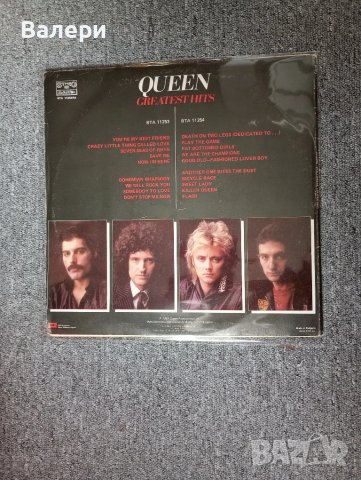 Двойна грамофонна плоча "Queen Greatest hits", снимка 9 - Грамофонни плочи - 51203092