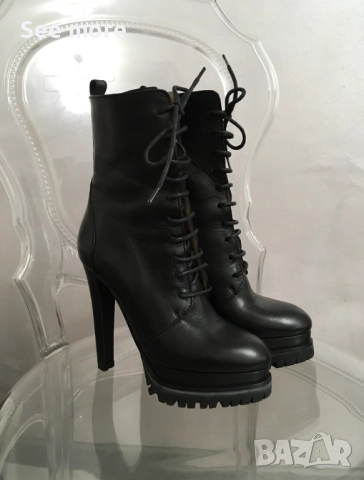 DJOFRA елегантни боти естествена кожа 36