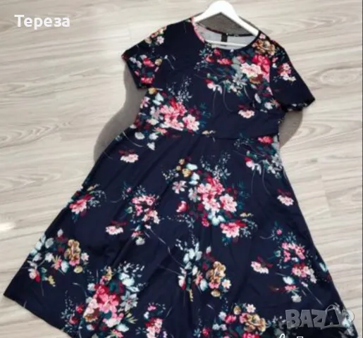 🆕 Рокля на цветя /XXL 🌸, снимка 2 - Рокли - 50074597