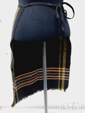 Стара тъкана вълнена престилка(16.3), снимка 4 - Антикварни и старинни предмети - 43557662