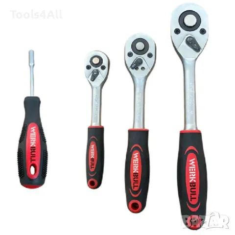 Premium Гедоре инструменти 216 части WERKBULL, снимка 5 - Гедорета - 48094284