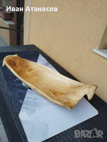 Ръчно изработена фруктиера/купа от бреза. , снимка 4 - Декорация за дома - 52872330