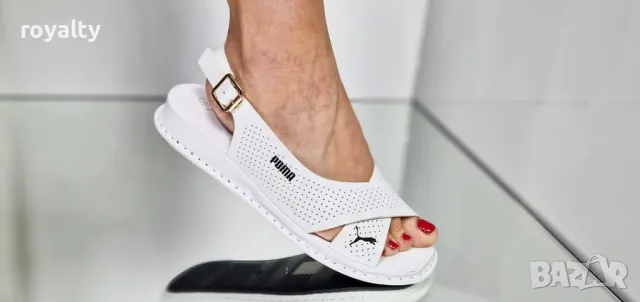 Puma бели дамски сандали 