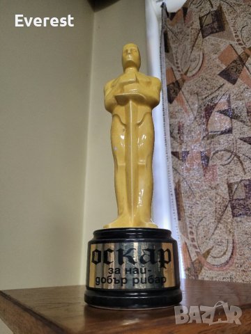 Оскар за най- добър РИБАР,сувенир ,награда, снимка 4 - Статуетки - 40337144