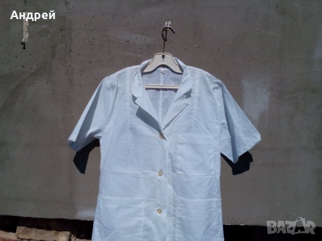 Стара Бяла работна престилка #2, снимка 2 - Други ценни предмети - 28354949