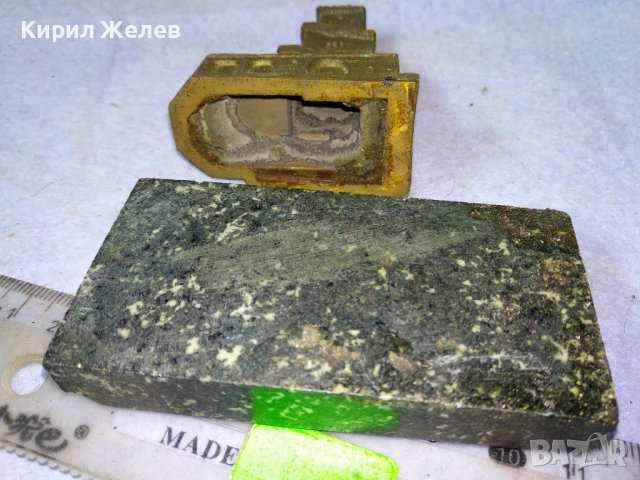 СТРАЖЕВА БОЙНА КУЛА Стар РЯДЪК МЕТАЛЕН СУВЕНИР с МРАМОРЕН ПОСТАМЕНТ За КОЛЕКЦИЯ Тем-н ИНТЕРИОР 41393, снимка 6 - Колекции - 43952371