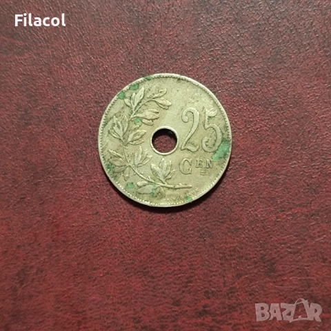 Белгия 5 сантима 1925 година