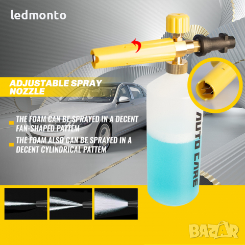 дюза за пяна Karcher  k2 - k5 пенообразувател керхер к2 - к5, снимка 6 - Резервни части за машини - 36404161