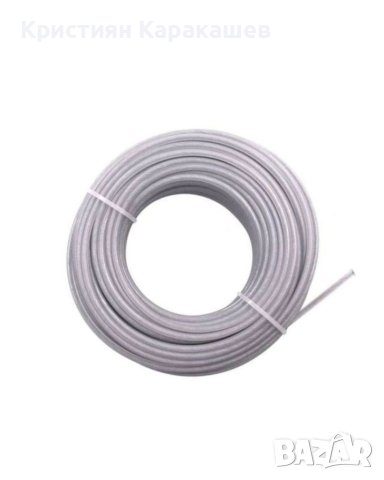 Стоманена корда за тример 3мм 15м, снимка 2 - Градинска техника - 40623021