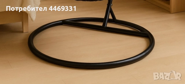 Градинска висяща люлка тип гнездо,яйце–Промоция!, снимка 3 - Градински мебели, декорация  - 52332387