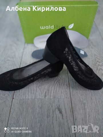 Немски естеств. ортопед. черни, 37н-р, с две стелки, снимка 3 - Дамски ежедневни обувки - 32550971