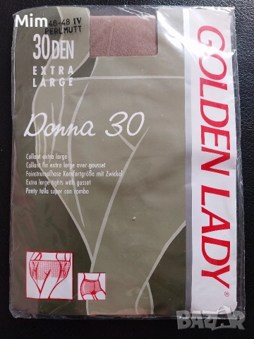 Donna 30Den 46/48 Дамски чорапогащник цвят телесен 