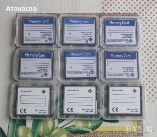 Карти памет CF Card 2GB, 8GB, 16GB Compact Flash Card, снимка 5 - Други машини и части - 50268344