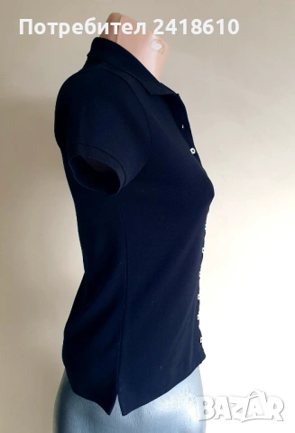 POLO Ralph Lauren Pique Cotton Stretch Womens Size  / S НОВО! ОРИГИНАЛ! Дамска Тениска!, снимка 12 - Тениски - 53424198