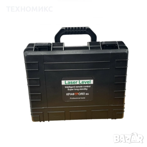4D Лазерен Нивелир Kraft Royal с 16 Линии – Пълен Компелкт с Тринога и Аксеосари, снимка 6 - Измервателни инструменти - 51591973