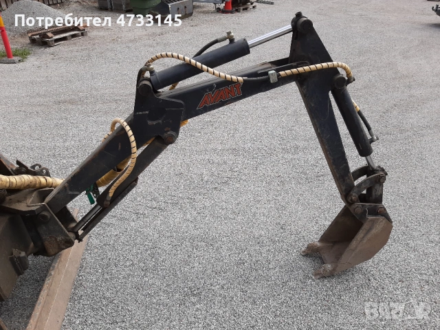Телескопичен товарач Avant 530 – с множество прикачни устройства, снимка 3 - Индустриална техника - 53417334