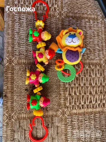 Дрънкалка и висулка за бебешка количка