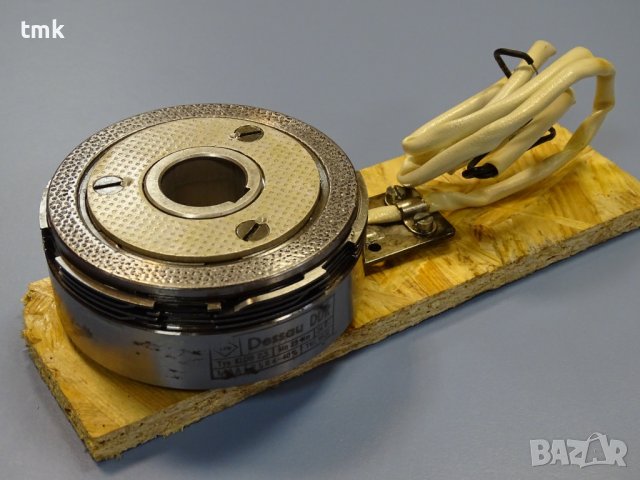 Съединител електро-магнитен Dessau KLDO 2.5 24V electromagnetic clutch, снимка 7 - Резервни части за машини - 38639122