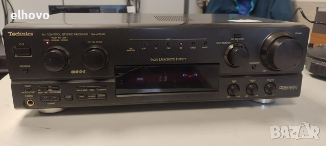 Ресивър Technics SA-AX530, снимка 2 - Ресийвъри, усилватели, смесителни пултове - 53464696