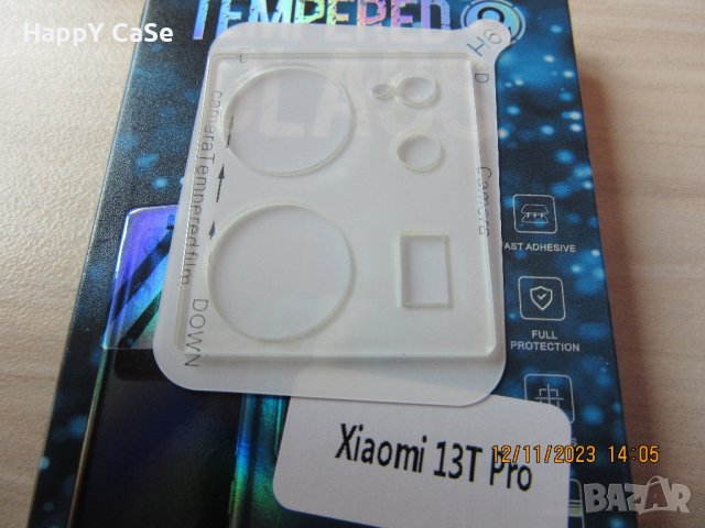 Xiaomi 13T Pro / 13T / 13 Lite / 13 / 13 Pro / 3D 9H Стъклен протектор за камера твърдо стъкло, снимка 10 - Фолия, протектори - 40047070