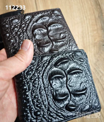 Чисто нови мъжки кожени портфейли, снимка 5 - Портфейли, портмонета - 49461198