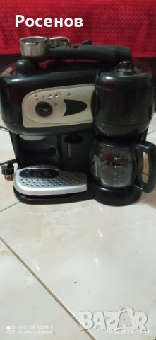 Кафе Машина Delonghi BCO260 Комбинирана за Еспресо и филтър Кафе+Крема дискШварц и Капучино система , снимка 4 - Кафемашини - 39631019