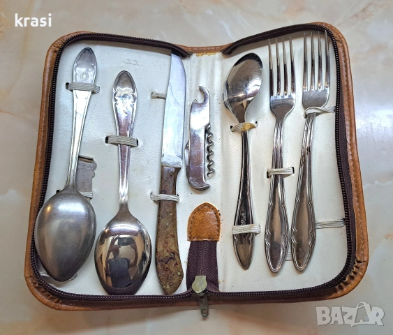 Туристически комплект прибори 1300г България