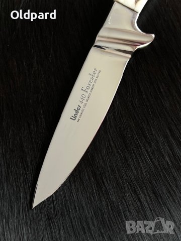 Рядък екземпляр. Немски ловен нож Forester (Solingen). , снимка 3 - Ножове - 39242244