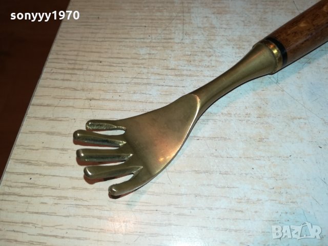 МЕД/МЕСИНГ/ДЪРВО-MADE IN TAIWAN-FRANCE 1511211632, снимка 9 - Антикварни и старинни предмети - 34814014