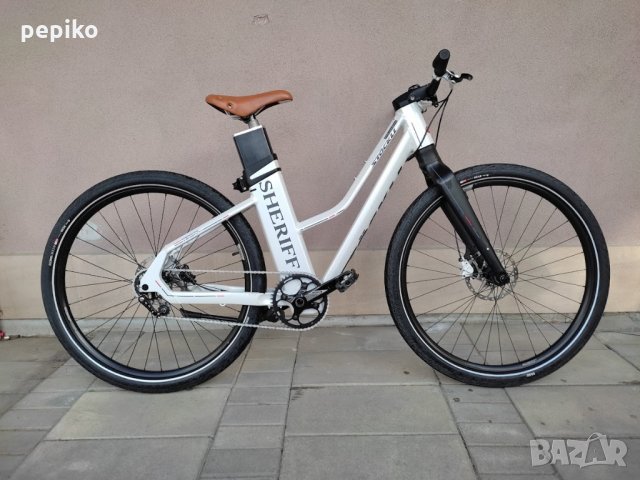 Продавам колела внос от Германия алуминиев велосипед за по едри хора SHERIFF 29 цола